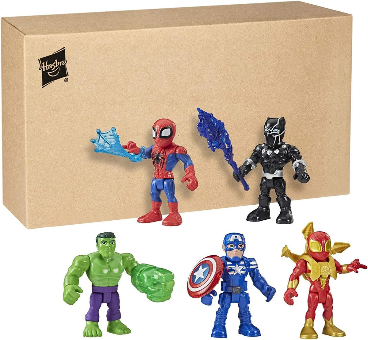 Marvel 5-Inch Action Figure 5-Pack by Super Hero Adventures