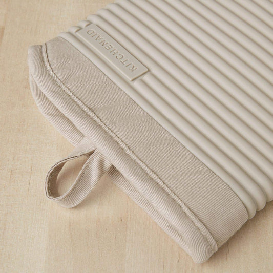 Ribbed Silicone Oven Mitts 2-Pack, Heat Resistant To 500°F KitchenAid