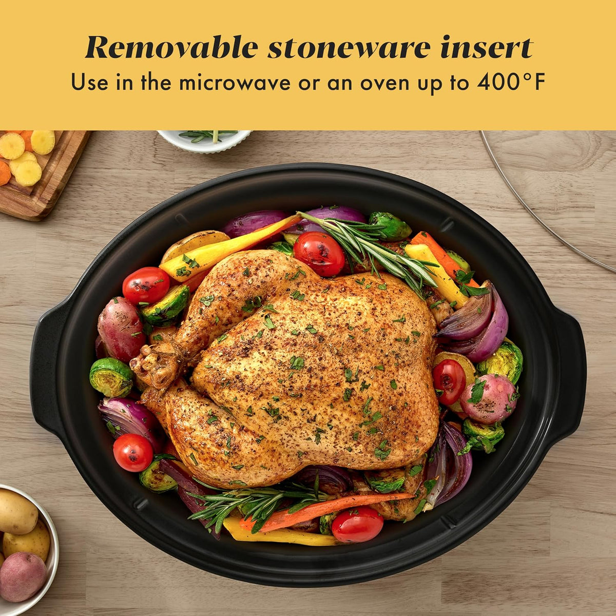 7-Quart Manual Slow Cooker, Crock-Pot Stainless Steel