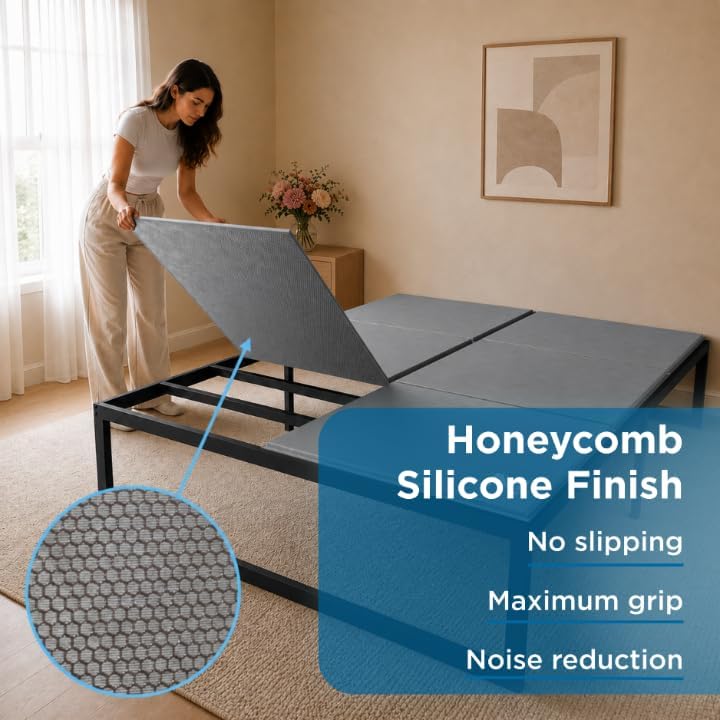 Queen Heavy Duty Bunkie Board Mattress Support, Meliusly Low Profile