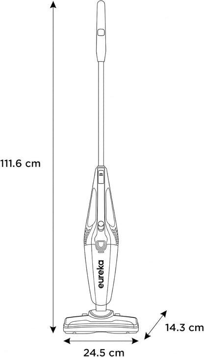 Lightweight 3-in-1 Stick Vacuum with Swivel Steering by Eureka Blaze