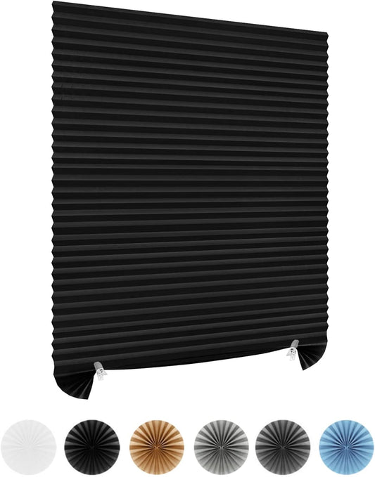 Maritown Cordless Blackout Blinds Cut to Size Self Adhesive Shades