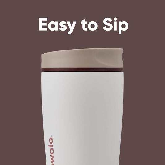 Leak-Proof Insulated Coffee Tumbler, 12 oz Owala SmoothSip Travel Cup