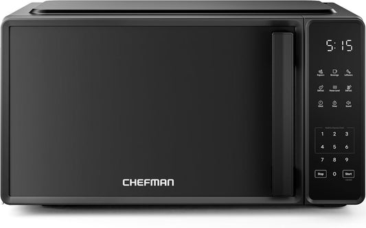 Compact 0.7 Cu Ft Countertop Microwave with 6 Presets and Mute Button