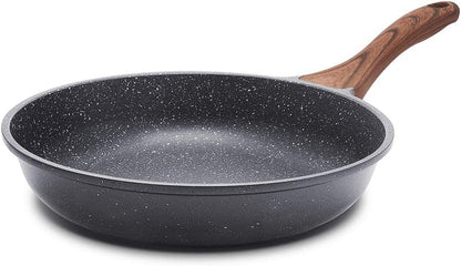 9.5 Inch Nonstick Frying Pan with Swiss Granite Coating by SENSARTE