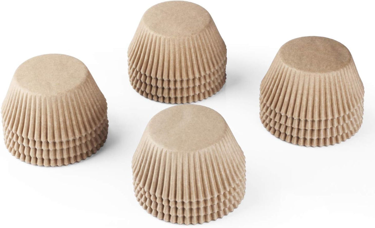 Standard Cupcake Liners, 500 Count Grease-Proof Baking Cups By Caperci