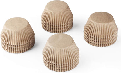 Standard Cupcake Liners, 500 Count Grease-Proof Baking Cups By Caperci