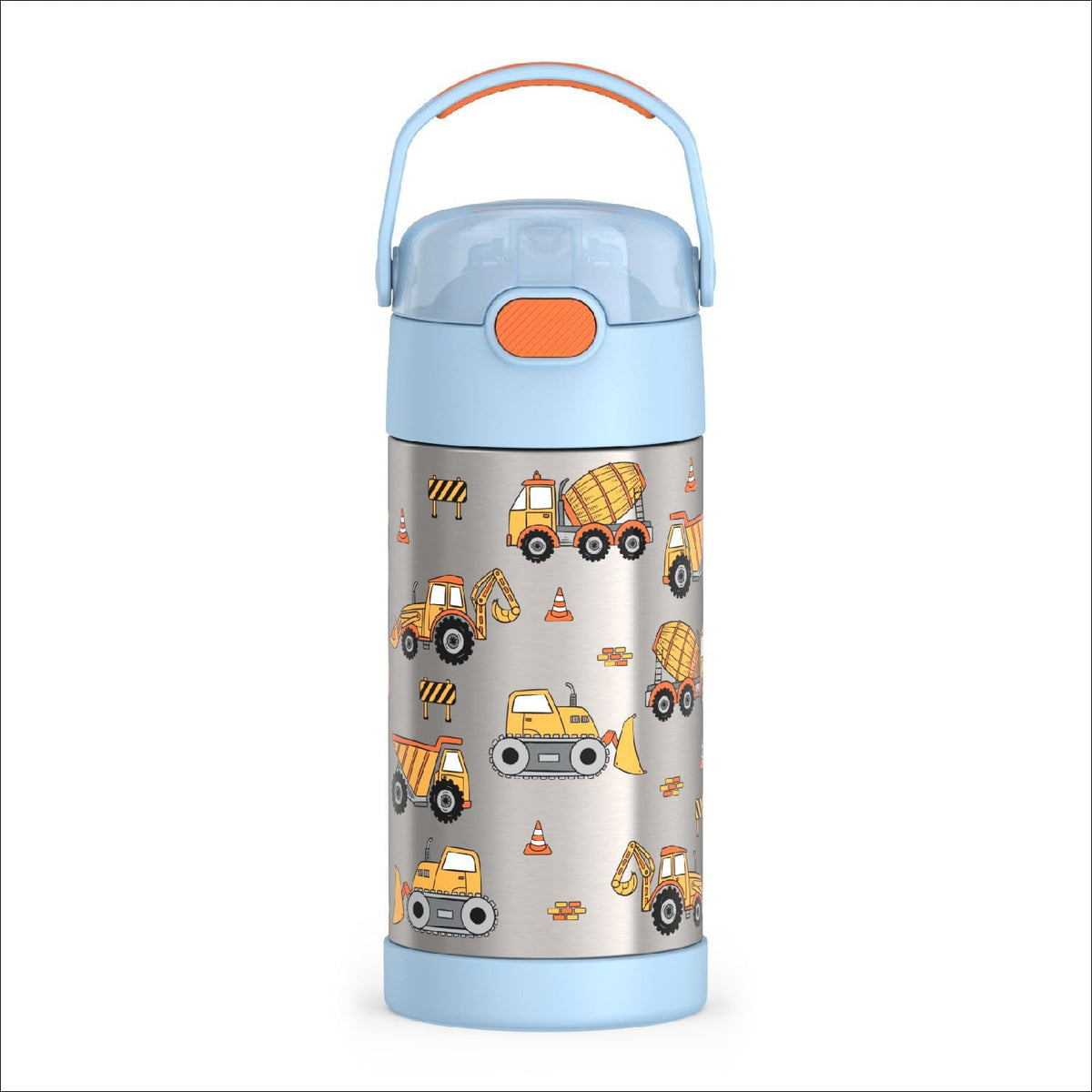Thermos FUNTAINER Kids Water Bottle with Straw, 12 oz Stainless Steel