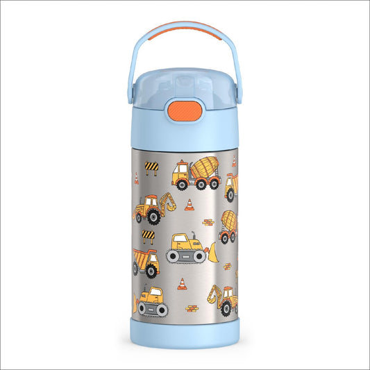 Thermos FUNTAINER Kids Water Bottle with Straw, 12 oz Stainless Steel