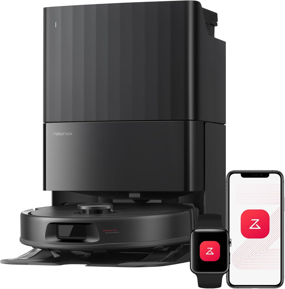 Robot Vacuum and Mop with Self-Cleaning Dock, Roborock Qrevo S Pro