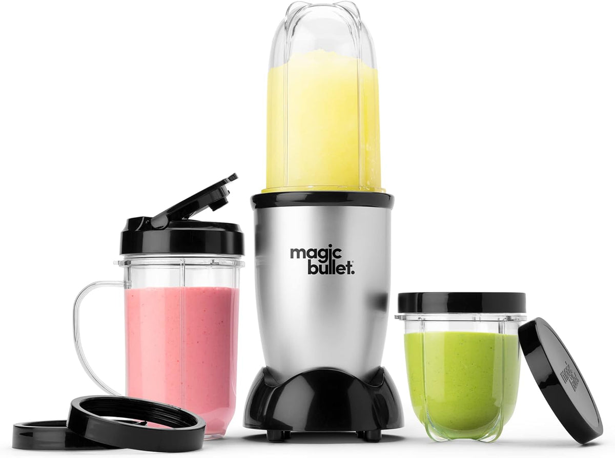 Compact Blender, Magic Bullet 250W Motor & 11-Piece Set