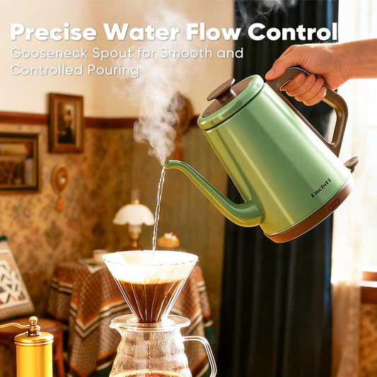 DmofwHi Gooseneck Electric Kettle for Pour Over Coffee, 1 Liter