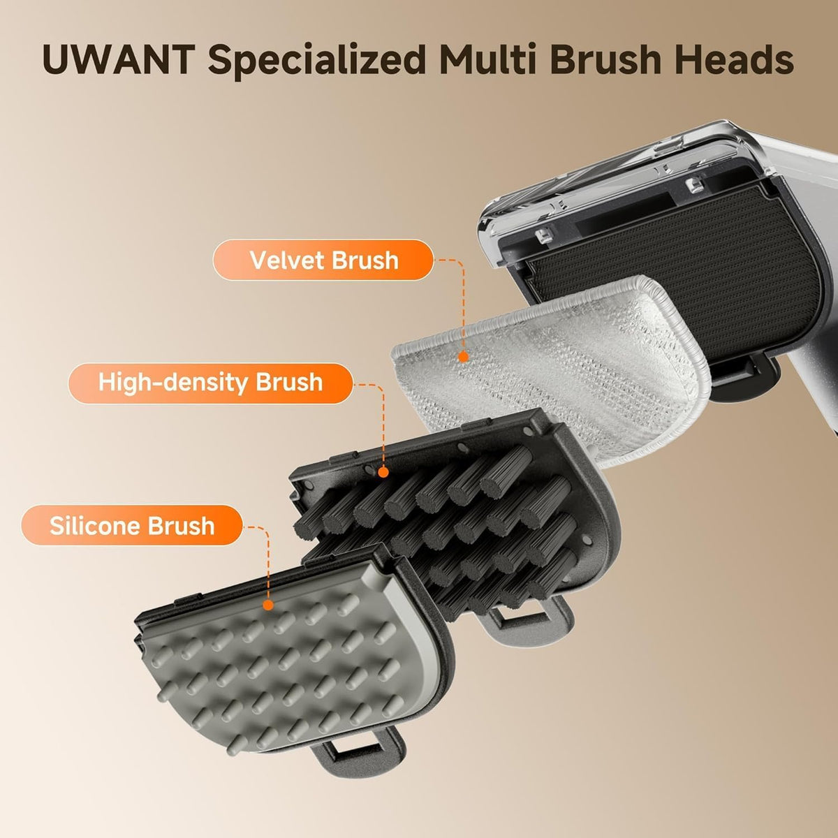Uwant Y100 Portable Carpet Cleaner with 18Kpa Suction and 2-in-1 Tank