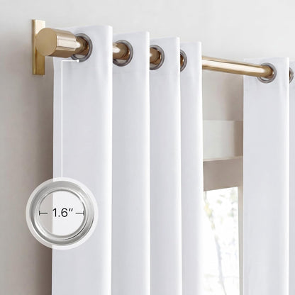 Nicetown Blackout Curtain Panels 84 Inch, Thermal Drapes, 2 Pack