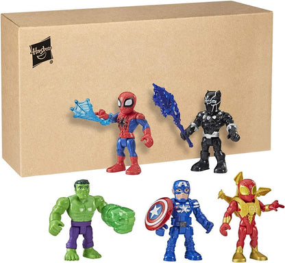 Marvel 5-Inch Action Figure 5-Pack by Super Hero Adventures