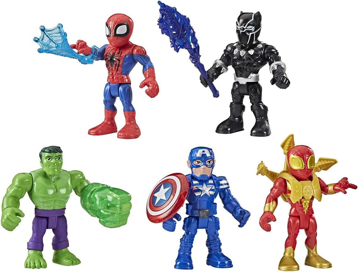 Marvel 5-Inch Action Figure 5-Pack by Super Hero Adventures