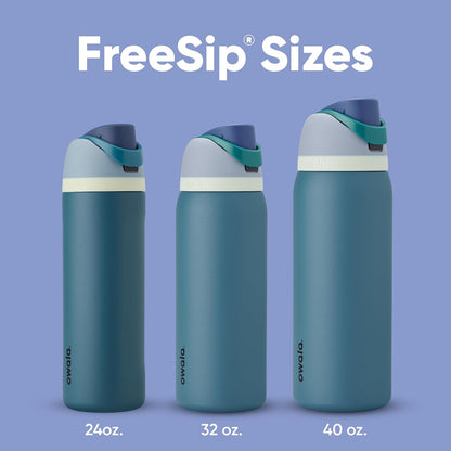 Owala FreeSip 24 Oz Insulated Water Bottle With Straw And Spout