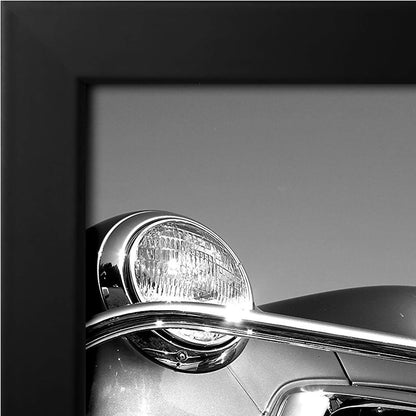 18x24 Poster Frame In Black With Polished Plexiglass And Wide Molding