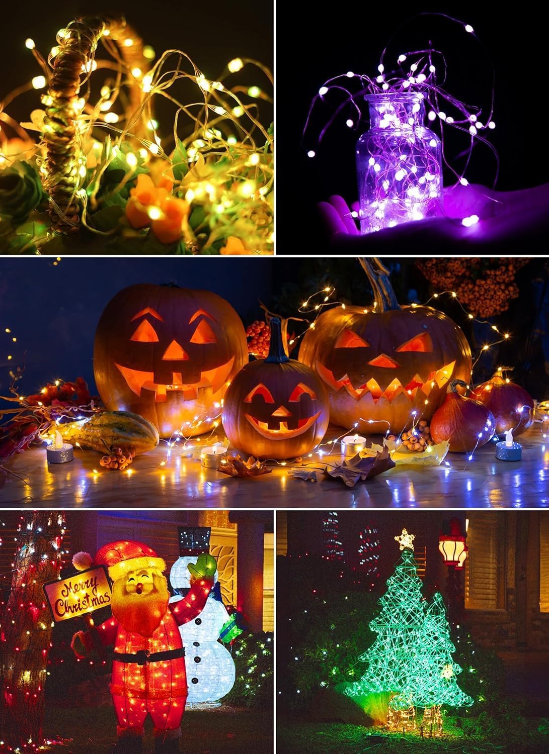 33 ft Color Changing Fairy String Lights, Minetom 100 LED USB
