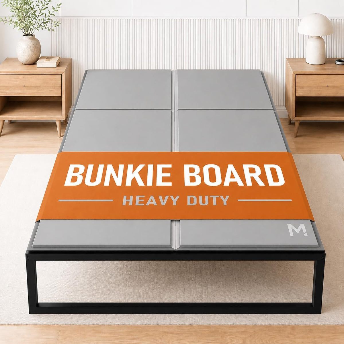 Queen Heavy Duty Bunkie Board Mattress Support, Meliusly Low Profile