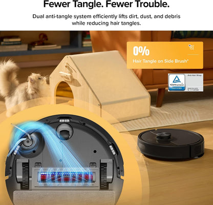 Self-Empty Robot Vacuum for Pet Hair, Roborock Q7 M5+, 10000Pa Suction