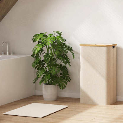 Foldable Laundry Hamper With Lid And Removable Bag, Lifewit 100L