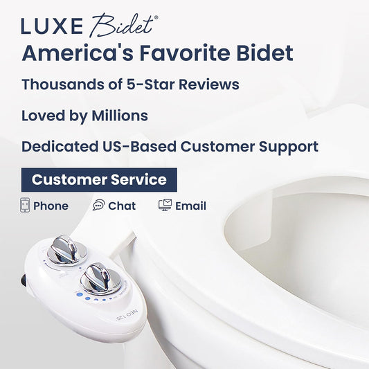 Self-Cleaning Bidet Attachment for Any Toilet - LUXE Bidet NEO 120