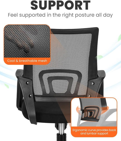 Ergonomic Mesh Office Chair With Lumbar Support by NEO CHAIR