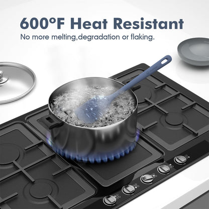 5-Piece Silicone Spatula Set Heat Resistant to 600°F ChefAide
