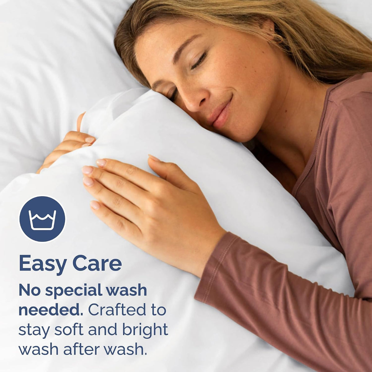 King Pillow Cases Set of 2 - Ultra Soft Hotel Quality Microfiber
