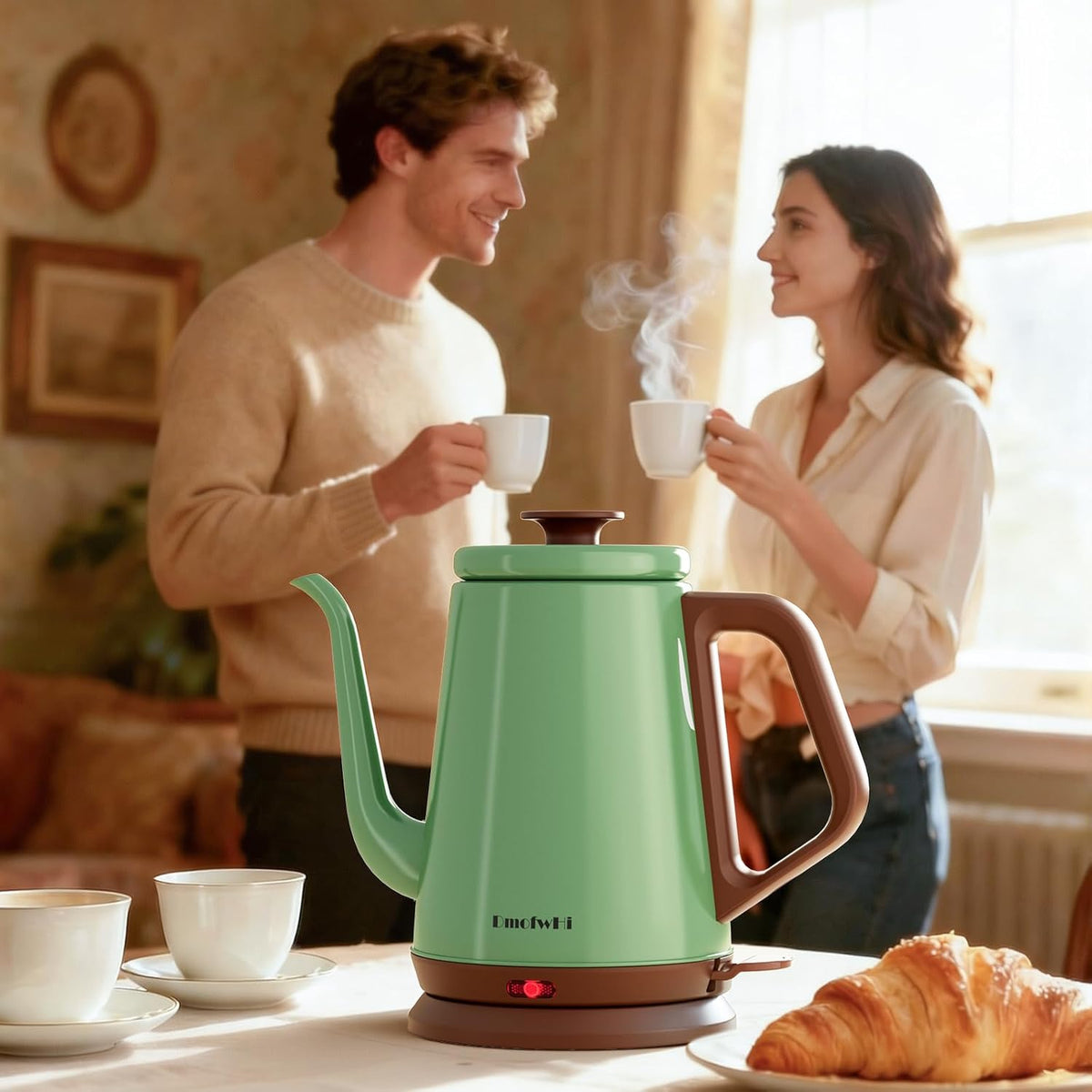 DmofwHi Gooseneck Electric Kettle for Pour Over Coffee, 1 Liter