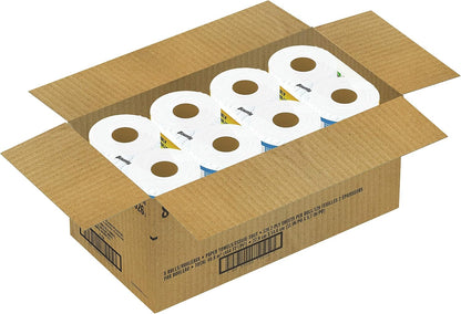 Quick Size Paper Towels, 8 Family Rolls, Highly Absorbent by Bounty