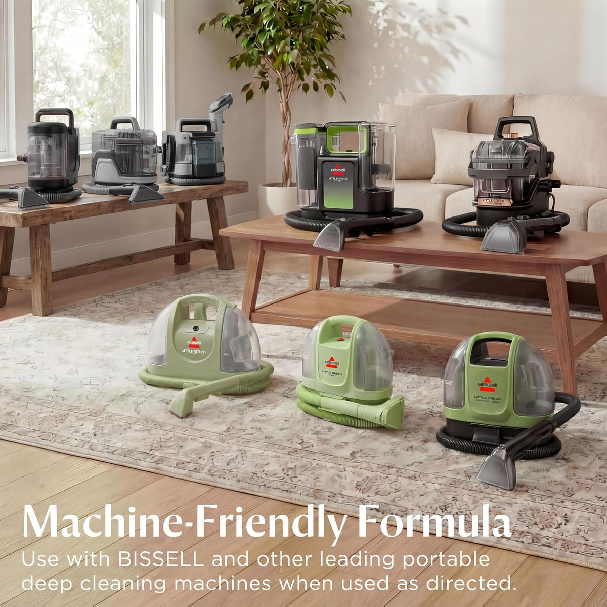Portable Carpet & Upholstery Cleaner with HydroRinse by Bissell