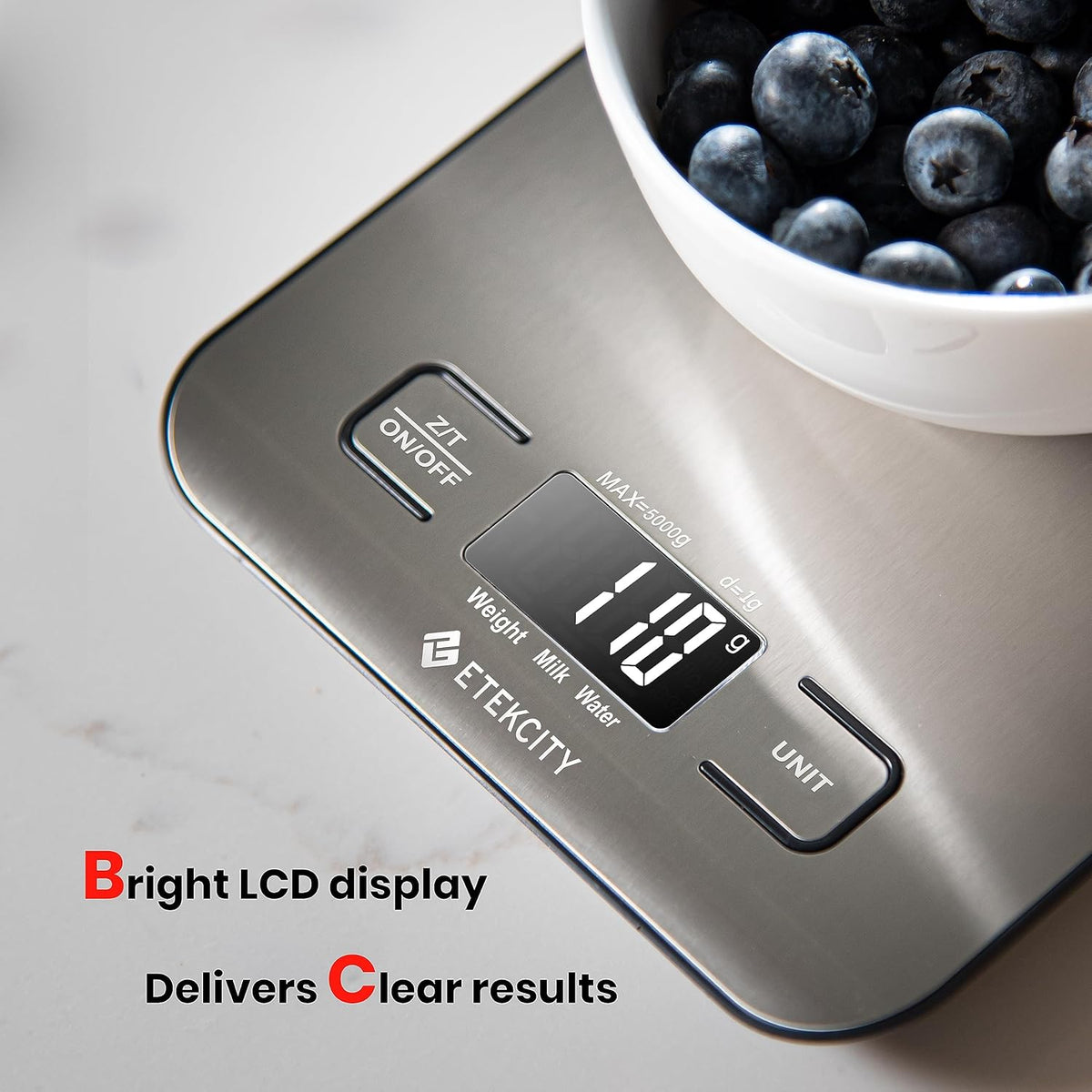 Digital Kitchen Scale For Baking And Meal Prep Etekcity EK6015