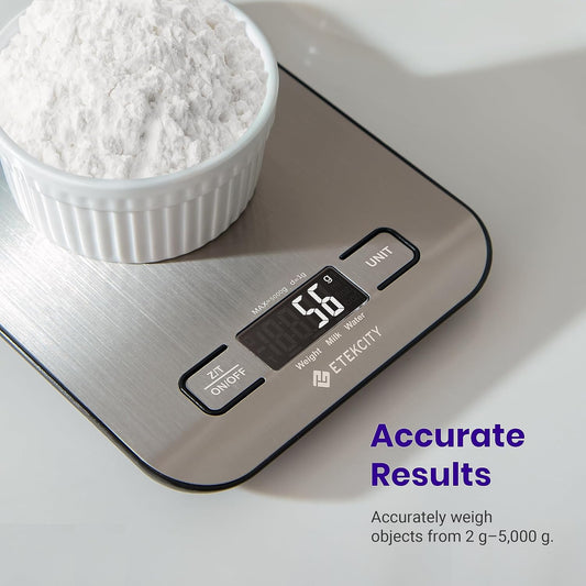 Digital Kitchen Scale For Baking And Meal Prep Etekcity EK6015