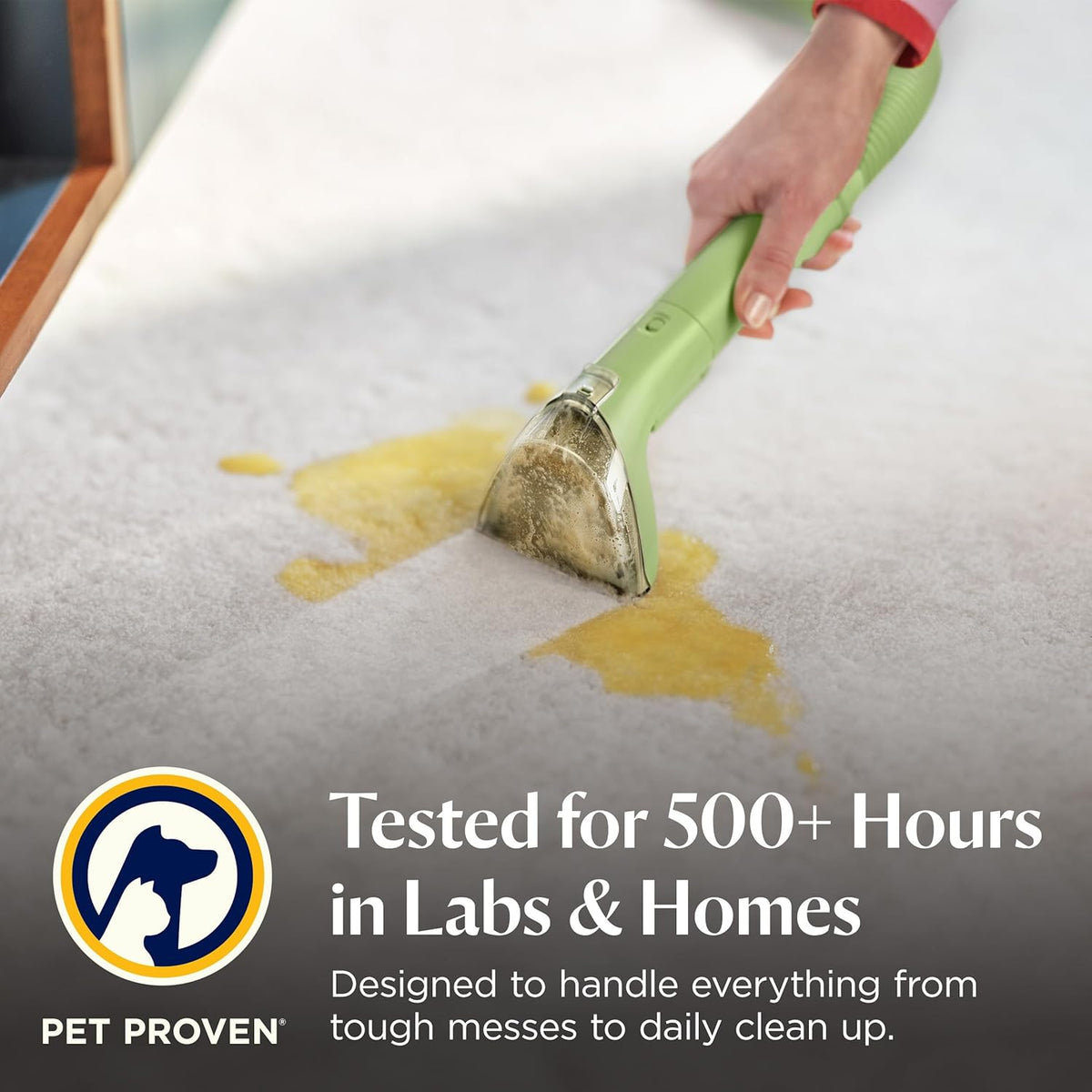 Portable Carpet & Upholstery Cleaner with HydroRinse by Bissell