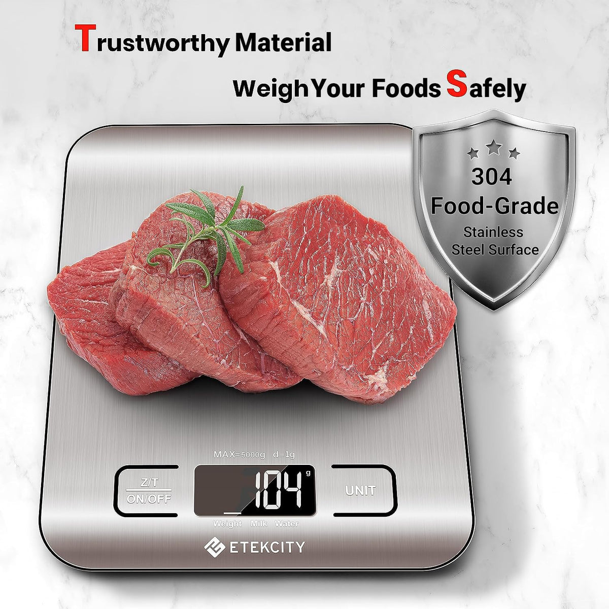 Digital Kitchen Scale For Baking And Meal Prep Etekcity EK6015