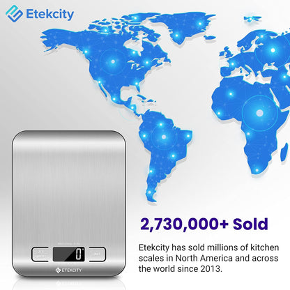 Digital Kitchen Scale For Baking And Meal Prep Etekcity EK6015