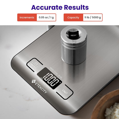 Digital Kitchen Scale For Baking And Meal Prep Etekcity EK6015