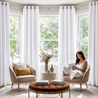 Nicetown Blackout Curtain Panels 84 Inch, Thermal Drapes, 2 Pack