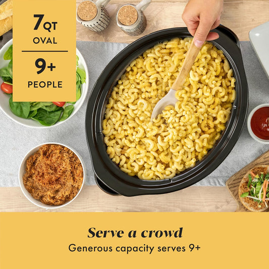 7-Quart Manual Slow Cooker, Crock-Pot Stainless Steel